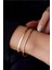 14 K Rose Gold Kaplama 925 Ayar Gümüş 19 No Ajda Bilezik 2