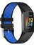 Fitbit Charge 5 Için Çift Renkli Metal Toka Delikli Silikon Saat Kayışı (Yurt Dışından) 1