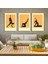 Matisse - Boho - Art Deco - Soyut - Doğa ( 3 Lü Çerçevesiz ) Poster - Afiş - Tablo KR2C01091/ 1