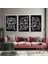 Matisse - Boho - Art Deco - Soyut - Doğa ( 3 Lü Çerçevesiz ) Poster - Afiş - Tablo KR2C01183/ 1