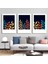 Matisse - Boho - Art Deco - Soyut - Doğa ( 3 Lü Çerçevesiz ) Poster - Afiş - Tablo KR2C01240/ 1
