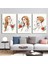 Matisse - Boho - Art Deco - Soyut - Doğa ( 3 Lü Çerçevesiz ) Poster - Afiş - Tablo KR2C01266/ 1