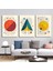 Matisse - Boho - Art Deco - Soyut - Doğa ( 3 Lü Çerçevesiz ) Poster - Afiş - Tablo KR2C01025/ 1
