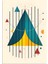 Matisse - Boho - Art Deco - Soyut - Doğa ( 3 Lü Çerçevesiz ) Poster - Afiş - Tablo KR2C01025/ 2