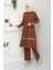 Kadın Moda Tesettür Giyim Abiye Takım Elbise 2680 3