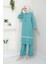 Kadın Moda Tesettür Giyim Abiye Takım Elbise 2680 3