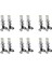 12X H3 Süper Parlak LED Far Sis Farı Sürüş Lambası Ampul Kiti 6000K Beyaz 10W (Yurt Dışından) 1