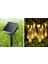 100 LED Güneş Dize Işıklar Veranda Bahçe Tatil Süslemeleri Için Su Geçirmez Yağmur Damlası Peri-Renk (Yurt Dışından) 4