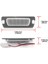 Araba LED Plaka Işığı 198231 4200/GT 2001-2007 Granturismo Grancabrio Numarası Lambası (Yurt Dışından) 2