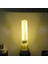LED Kısılabilir Silikon Lamba Işığı E14 5W Mısır Ampul 136 Smd 5730 110V 100V-120V Sıcak Beyaz (Yurt Dışından) 4