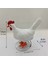 2x Yumurta Lambası Reçine Tavuk Masa Işık 3D LED Tavuk Yumurtlayan Gece Işıkları Yatak Odası Oturma Odası Dekor Için (Yurt Dışından) 4