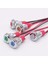 20 Adet 6mm Metal LED Uyarı Gösterge Işığı Sinyal Lambası Pilot Yerleşik Ekran Işıkları Tel 3 V Turuncu (Yurt Dışından) 4