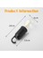 Kanca ile Dış Mekan LED Dize Işık 400MAH Tip-C USB Ampul 3 Mod Su Geçirmez Kamp Fener Asılı Çadır IŞIK-T03 (Yurt Dışından) 1