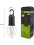 Kanca ile Dış Mekan LED Dize Işık 400MAH Tip-C USB Ampul 3 Mod Su Geçirmez Kamp Fener Asılı Çadır IŞIK-T03 (Yurt Dışından) 5