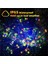 Gökkuşağı Tüplü 4 Pcs Güneş Işığı, 120 LED Açık Bahçe Dekoratif Işıklar IP65 Su Geçirmez Dize (Yurt Dışından) 3