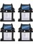 Yard Için 4pcs Güneş Işıkları Dış Mekan LED Bahçe Işık Parlak Su Geçirmez (Yurt Dışından) 1