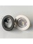 6 Adet Aşağı Işık Çerçevesi Gömme LED Tavan Armatürleri Downlight MR16 Spot Işıklar Montaj Armatür Siyah (Yurt Dışından) 2