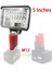 12V Pil Için Taşınabilir LED Çalışma Işığı, 7200LM 144W Ayarlanabilir El Feneri Akülü Akülü Sel (Yurt Dışından) 3
