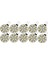 24PCS G4 Puck Işıkları LED Ampuller Yan Pim Tabanı Yuvarlak 5050 12SMD Rv Işık Ev Okuma Işığı, Beyaz (Yurt Dışından) 2