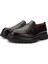 Erkek Hakiki Deri Kahverengi Loafer Ayakkabı 537 3493 Erk Ayk SK24-25 Kahve 5