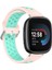 Fit Versa 4 Için Iki Renkli Silikon Saat Bandı Fitbit Versa 4 Için (Yurt Dışından) 1