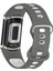 Fitbit Charge 5 Için Iki Renkli Silikon Kordonlu Saat (Yurt Dışından) 5