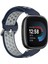 Fit Versa 4 Için Iki Renkli Silikon Saat Bandı Fitbit Versa 4 Için (Yurt Dışından) 1