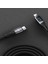 27W Dijital LED Ekranlı USB Type-C To Lightning iPhone iPad Hızlı Şarj ve Data Kablosu 1 Metre 3