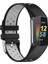 Fitbit Charge 5 Için Çift Renkli Metal Toka Delikli Silikon Saat Kayışı (Yurt Dışından) 1