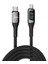 27W Dijital LED Ekranlı USB Type-C To Lightning iPhone iPad Hızlı Şarj ve Data Kablosu 1 Metre 5