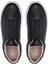 Cupsole Slip On Kadın Deri Ayakkabı Rahat Tabanlı Siyah Renk 3