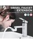Beyaz Stil Evrensel Sıçrama Filtre Musluk 720 Derece Omnidirectional Döner Musluk Uzatıcı Su Geçirmez Banyo Mutfak Duş Lavabo Musluk (Yurt Dışından) 4