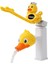 Sarı Stil Çocuklar Için Banyo Musluğu Kolu ve Nozül Uzatıcısı Sprey Geçirmez Uzatma Bataryası Karikatür Silikon Kolu Uzatıcı Lavabo Kolu (Yurt Dışından) 1