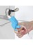 Mavi Stil Silikon Su Musluğu Uzatma Lavabo Çocuk Yıkama Cihazı Banyo Mutfak Lavabo Musluğu Sıçrama Koruma Kılavuzu Musluk Uzatıcıları (Yurt Dışından) 5