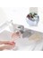 Gri Tarzı Adorehouse Silikon Musluk Uzatma Lavabo Kolu Uzatma Çocuklar El Yıkama Kılavuzu Aracı Sıçrama Geçirmez Nozül Banyo Aksesuarları (Yurt Dışından) 2