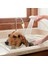 Beyaz Stil Taşınabilir El Tipi Sıçrama Duş Küvet Lavabo Musluk Ek Parça Püskürtme Duş Yıkama Pet Baş Kit Hortum Sprey Sulama F4U9 (Yurt Dışından) 5