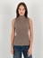 Boğazlı Kolsuz Triko Kadın Ince Kazak Women Sleeveless Knitwear 1