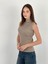 Boğazlı Kolsuz Triko Kadın Ince Kazak Women Sleeveless Knitwear 3