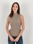 Boğazlı Kolsuz Triko Kadın Ince Kazak Women Sleeveless Knitwear 4