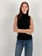 Boğazlı Kolsuz Triko Kadın Ince Kazak Women Sleeveless Knitwear 1