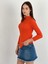 Boğazlı Uzun Kollu Long Sleeve Kadın Triko Kazak Women Knitwear 1