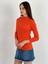 Boğazlı Uzun Kollu Long Sleeve Kadın Triko Kazak Women Knitwear 4