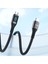 100W 5A Qc4.0 Dijital LED Ekranlı E-Mark Çipli USB Pd Type-C Hızlı Şarj ve Data Kablosu 2 Metre 2