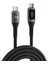 100W 5A Qc4.0 Dijital LED Ekranlı E-Mark Çipli USB Pd Type-C Hızlı Şarj ve Data Kablosu 2 Metre 5