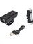 No.6 Tarzı Bisiklet Işığı ve Klaksonlu Far USB Şarjlı Kablosuz Dağ Bisikleti Gece Sürme Aydınlatma Klakson Bisiklet Aksesuarları (Yurt Dışından) 1