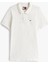 Erkek Beyaz Regular Fit Polo Yaka T-Shirt 1