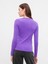 Kadın Mor Fitilli T-Shirt 5