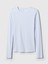 Kadın Mavi Essential Bisiklet Yaka T-Shirt 2