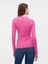 Kadın Pembe Essential Bisiklet Yaka T-Shirt 5