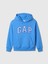 Erkek Çocuk Mavi Gap Logo Relaxed Fleece Sweatshirt 1